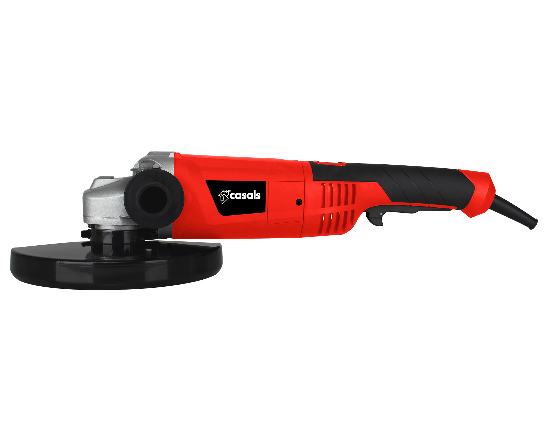 Casals Angle Grinder With Auxiliary Handle Plastic Red 230mm 2000W