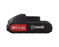 Casals Cordless Impact Drill Li-Ion 10Mm 13Pcs Accessory Set 18V #