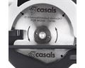 CASALS CIRCULAR SAW WITH LASER LIGHT PLASTIC RED 184MM 1200W 