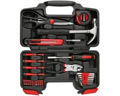 Casals Hand Tools 39 Piece Set Steel Red 