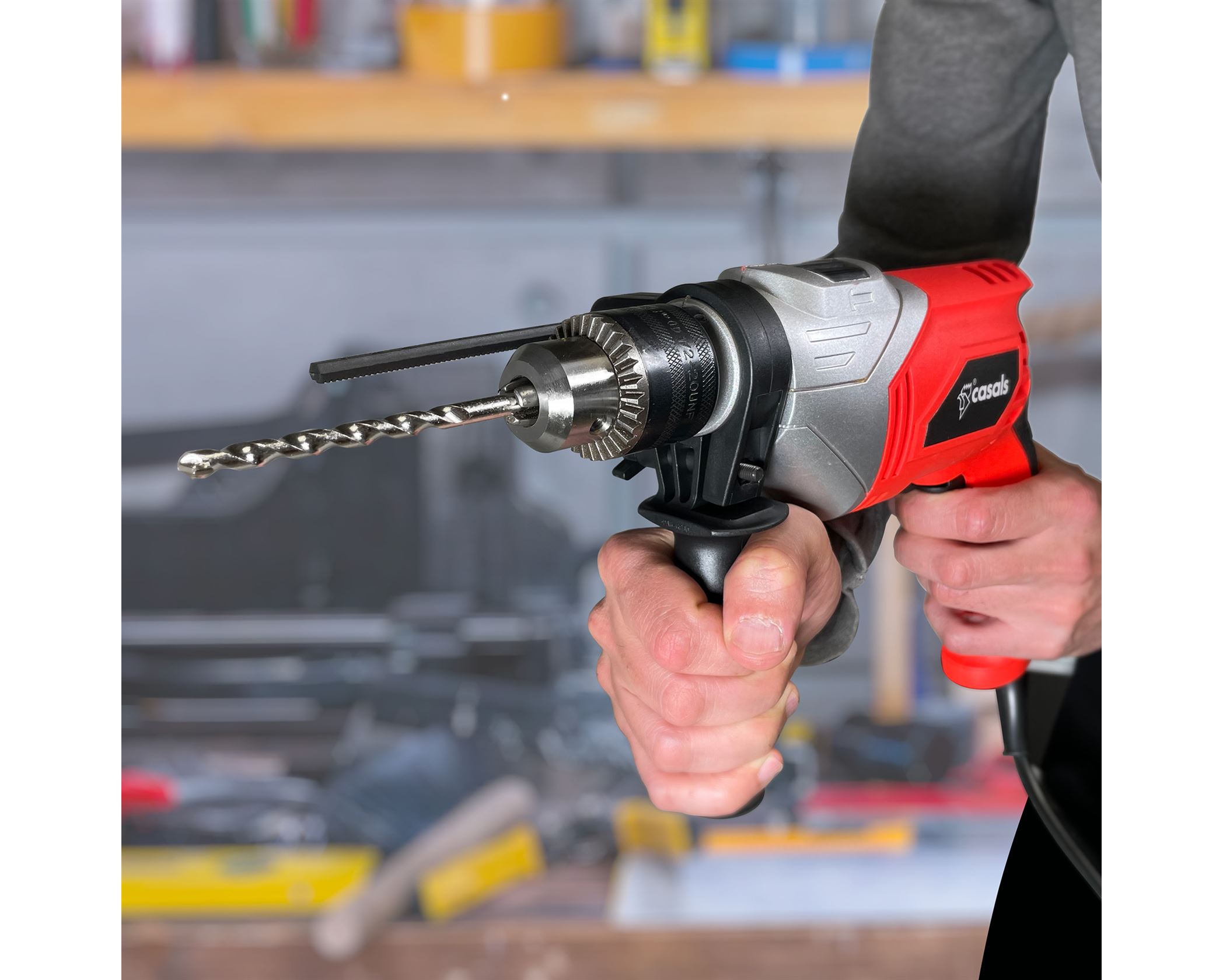 Impact shop drill 500w