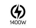 Casals High Pressure Washer With Attachments 105Bar 1400W "Jhb70" #