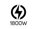 Casals High Pressure Washer With Attachments 135Bar 1800W "Jhp18" #