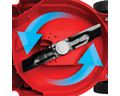 CASALS LAWNMOWER ELECTRIC PLASTIC RED 300MM 1000W 